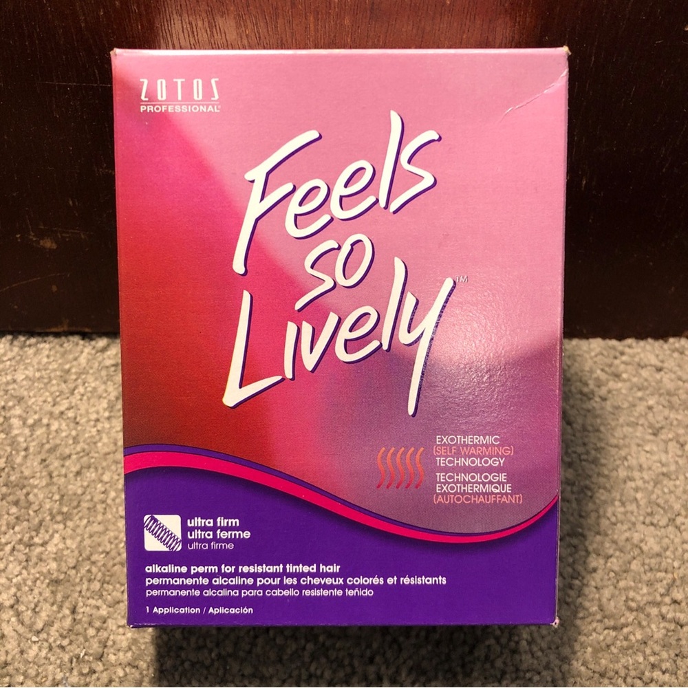 Zotos Feels So Lively Ultra Firm Alkaline Perm For Resistant or Tinted Hair